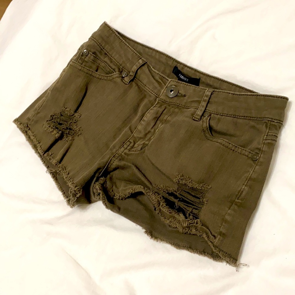 Distressed Shorts